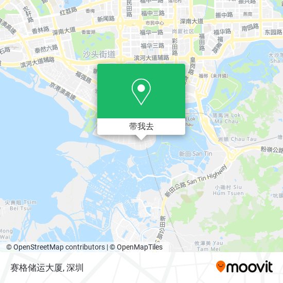 赛格储运大厦地图