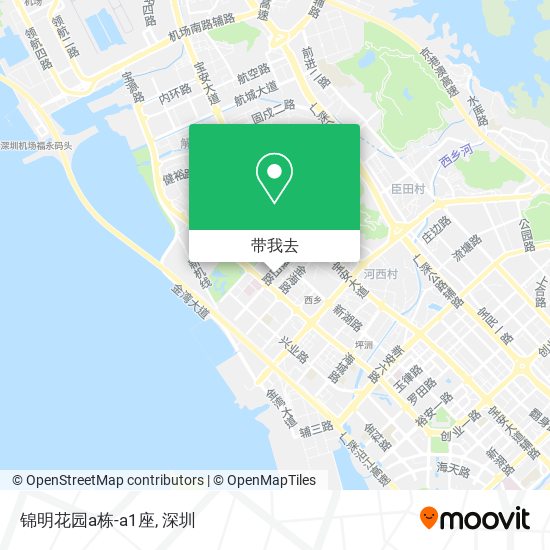 锦明花园a栋-a1座地图