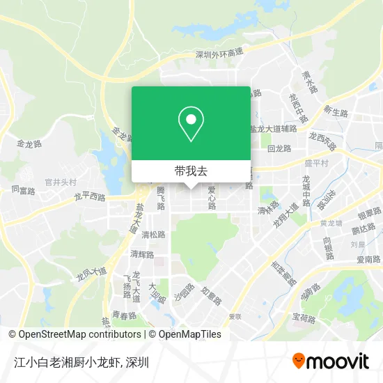 江小白老湘厨小龙虾地图