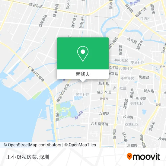 王小厨私房菜地图