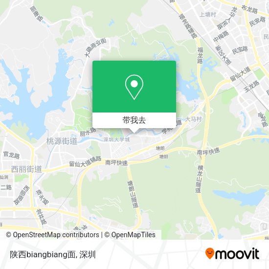 陕西biangbiang面地图