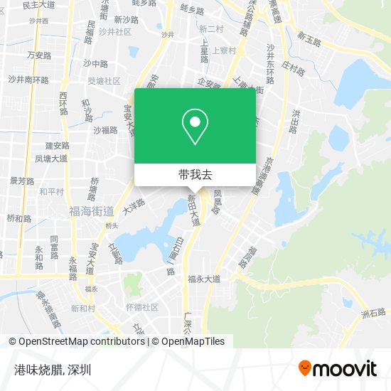 港味烧腊地图