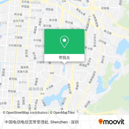 中国电信电信宽带受理处地图