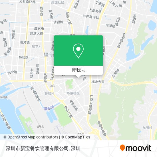 深圳市新宝餐饮管理有限公司地图