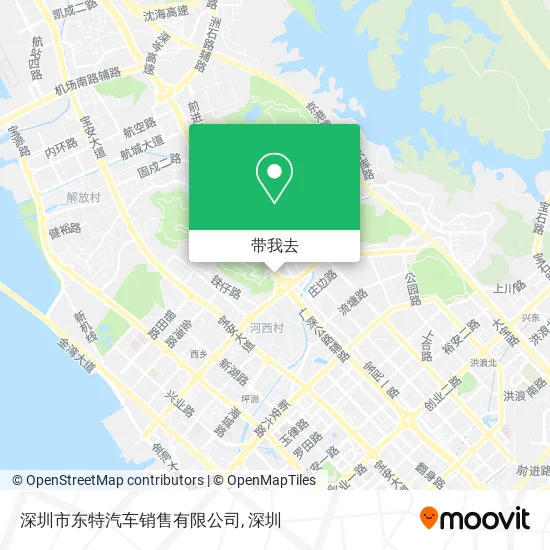 深圳市东特汽车销售有限公司地图