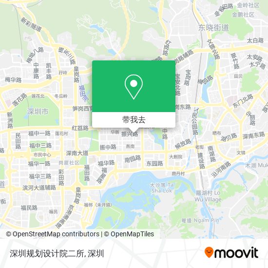 深圳规划设计院二所地图