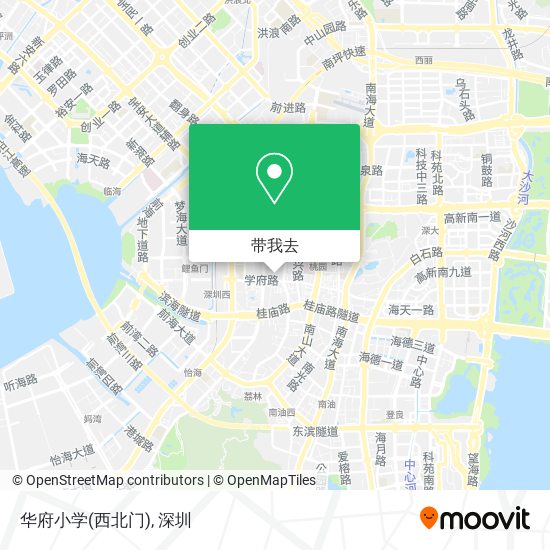 华府小学(西北门)地图