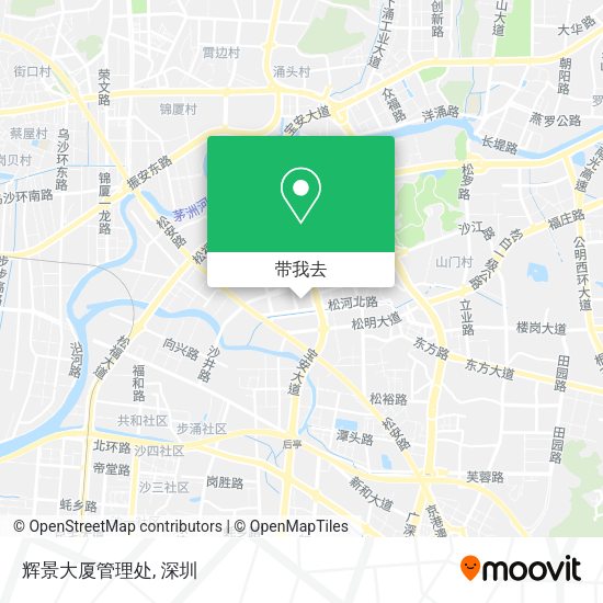 辉景大厦管理处地图