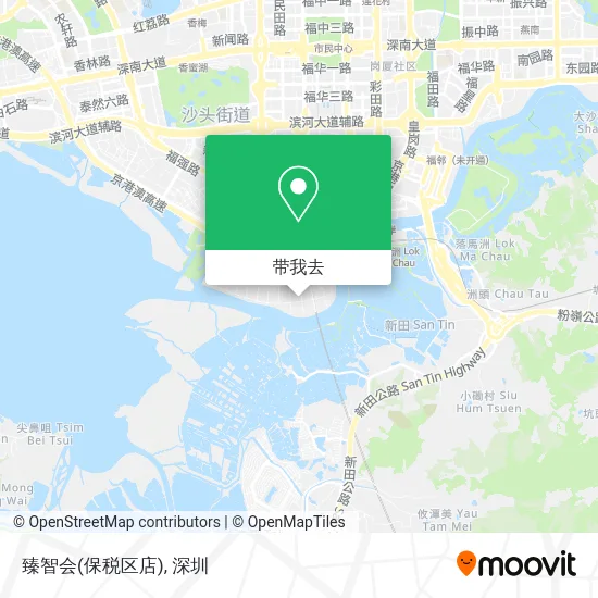 臻智会(保税区店)地图