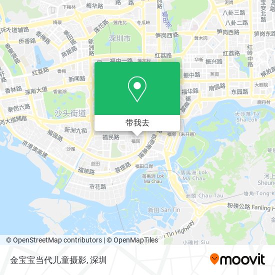 金宝宝当代儿童摄影地图