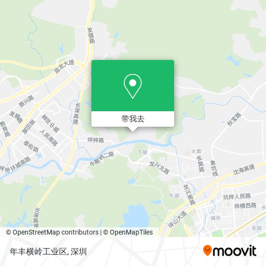 年丰横岭工业区地图