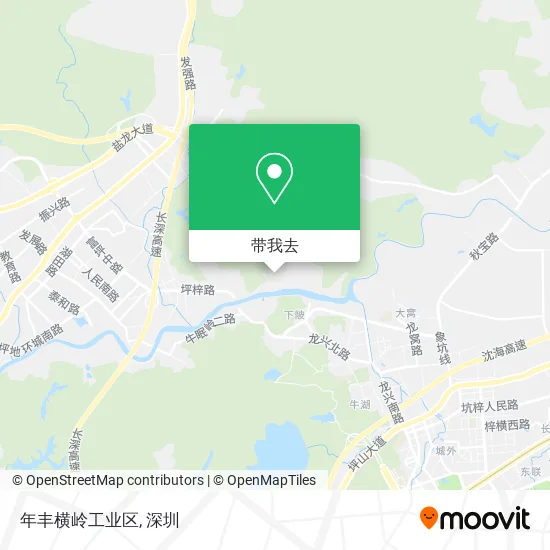 年丰横岭工业区地图