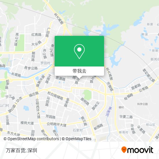 万家百货地图