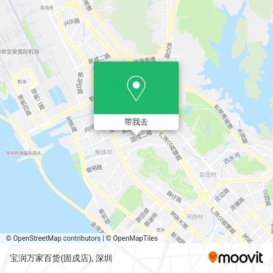 宝润万家百货(固戍店)地图
