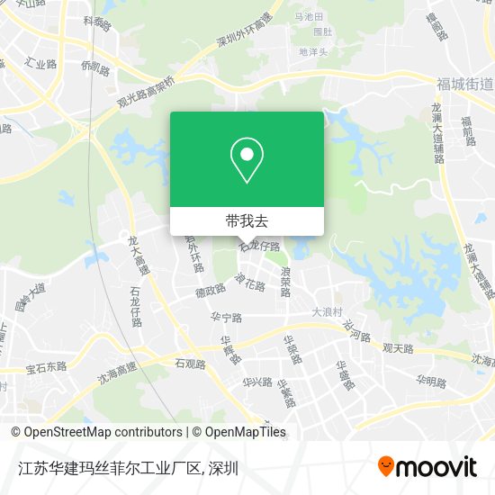 江苏华建玛丝菲尔工业厂区地图