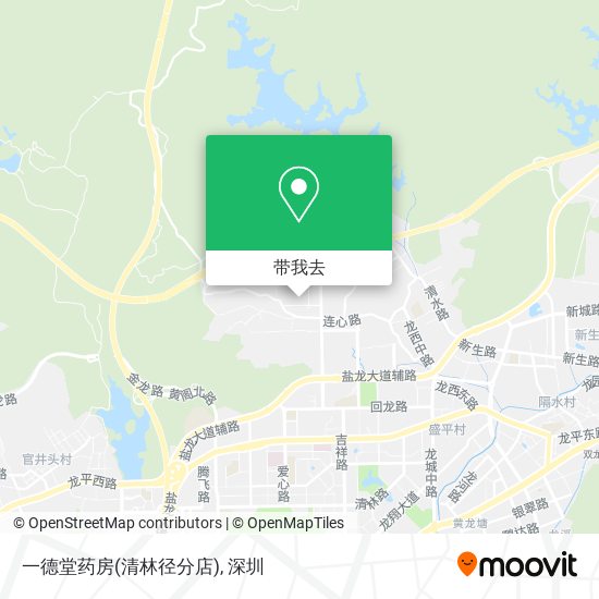 一德堂药房(清林径分店)地图