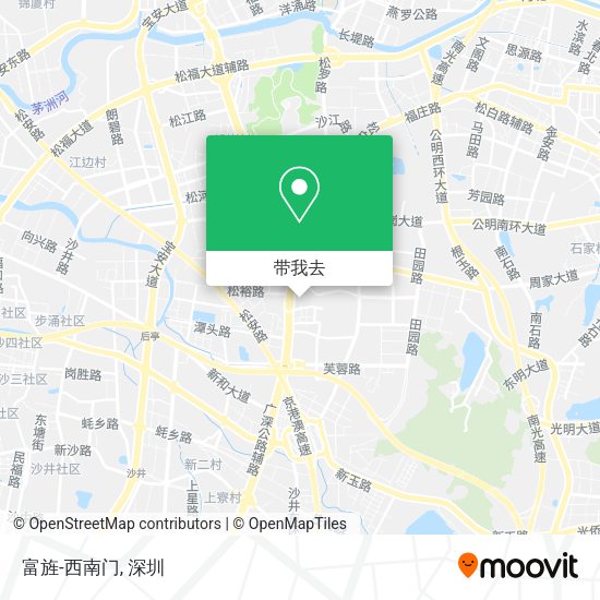 富旌-西南门地图