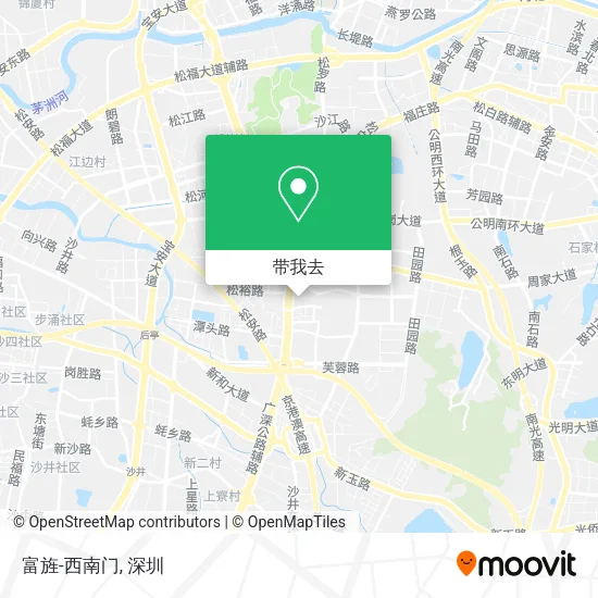 富旌-西南门地图