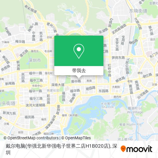 戴尔电脑(华强北新华强电子世界二店H1B020店)地图