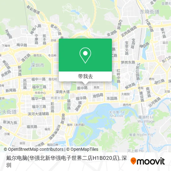 戴尔电脑(华强北新华强电子世界二店H1B020店)地图