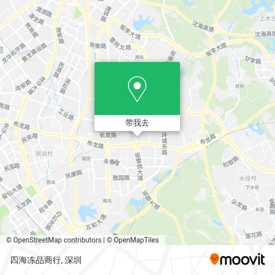 四海冻品商行地图