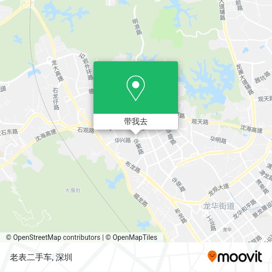 老表二手车地图