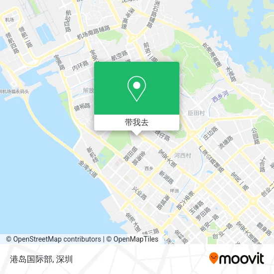 港岛国际部地图