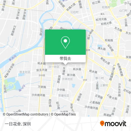 一日花舍地图