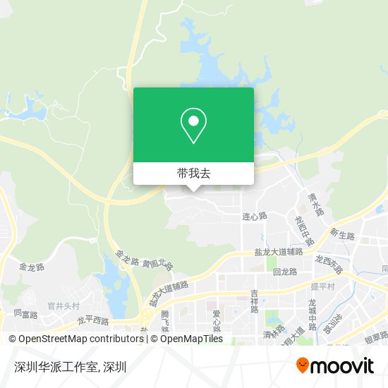 深圳华派工作室地图