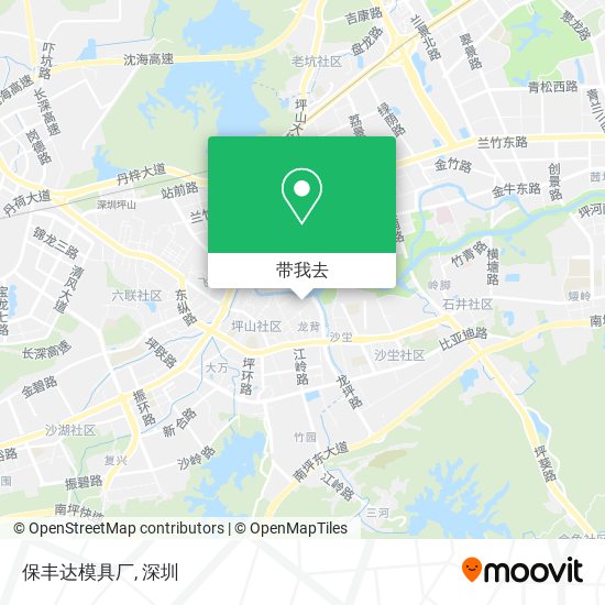 保丰达模具厂地图