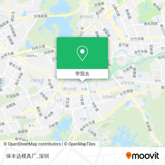 保丰达模具厂地图