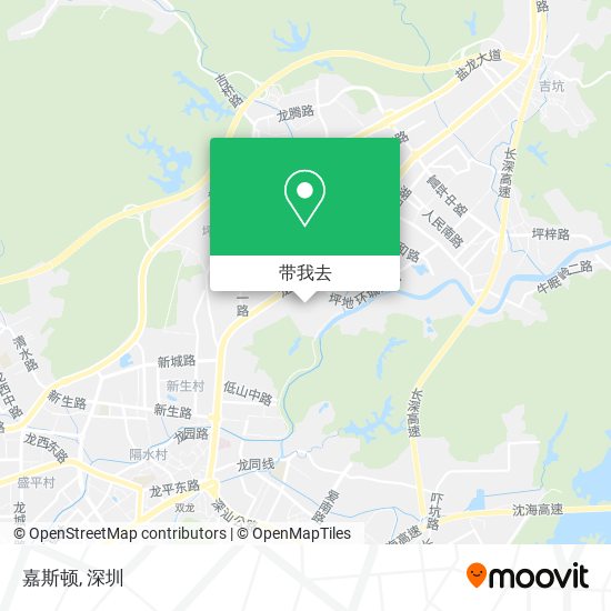 嘉斯顿地图