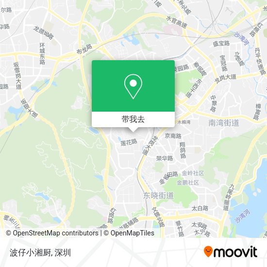 波仔小湘厨地图