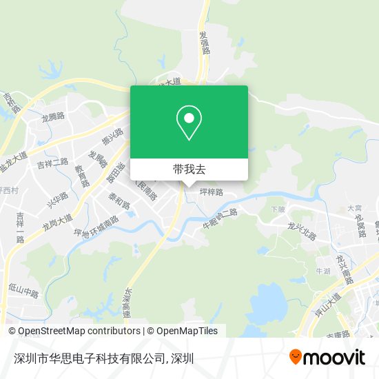 深圳市华思电子科技有限公司地图