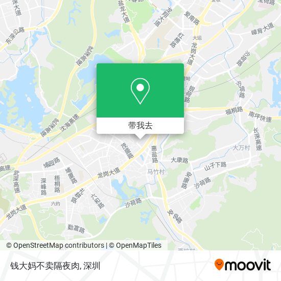 钱大妈不卖隔夜肉地图