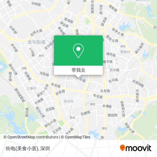 街电(美食小居)地图
