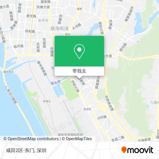 咸田2区-东门地图
