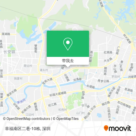 幸福南区二巷-10栋地图