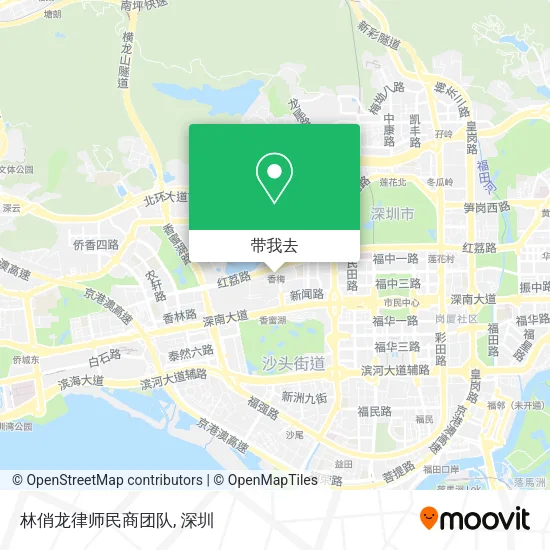 林俏龙律师民商团队地图