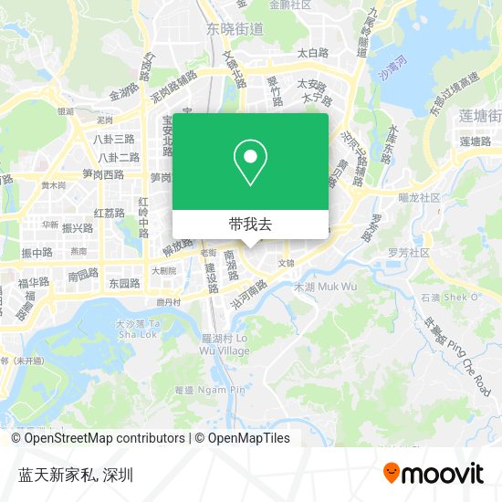 蓝天新家私地图
