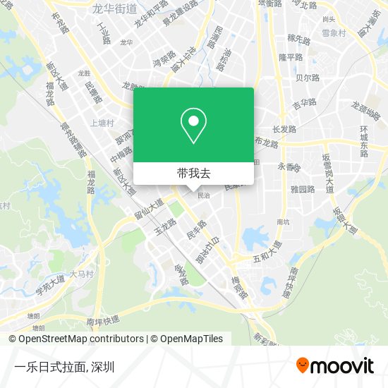 一乐日式拉面地图