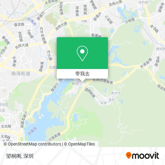 望桐阁地图