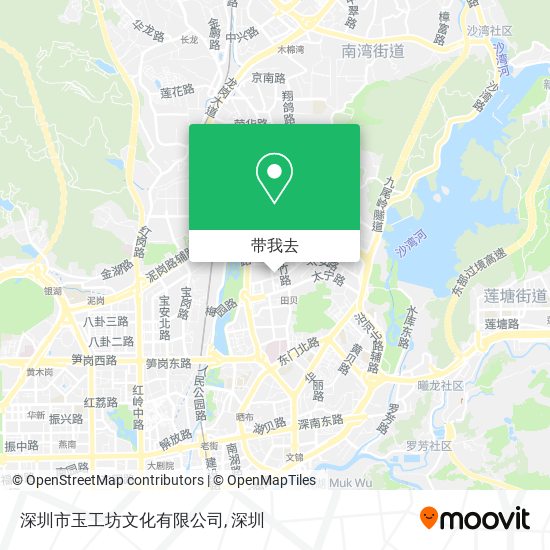 深圳市玉工坊文化有限公司地图