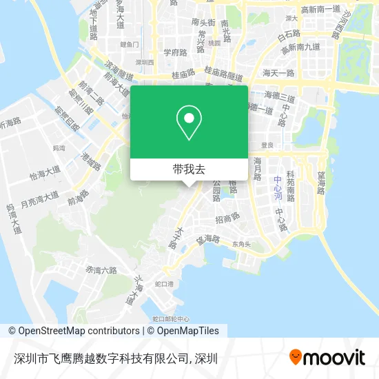 深圳市飞鹰腾越数字科技有限公司地图