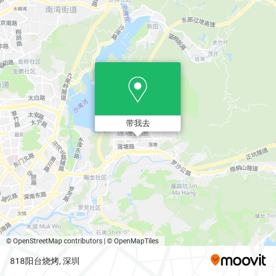 818阳台烧烤地图