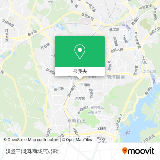 汉堡王(龙珠商城店)地图