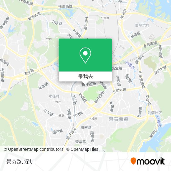 景芬路地图