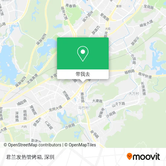 君兰发热管烤箱地图