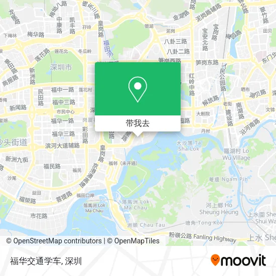 福华交通学车地图