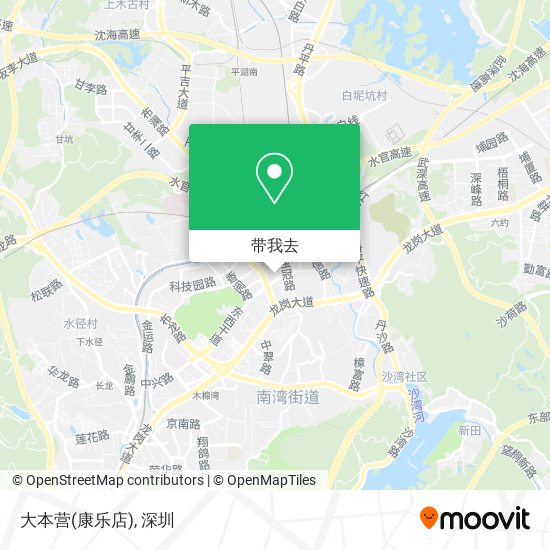 大本营(康乐店)地图